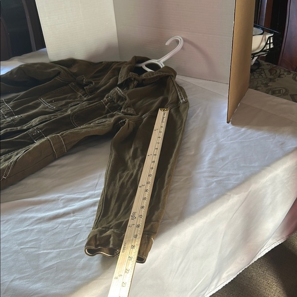 Abercrombie & Fitch Dark Brown Utility Jumpsuit - Picture 7 of 9